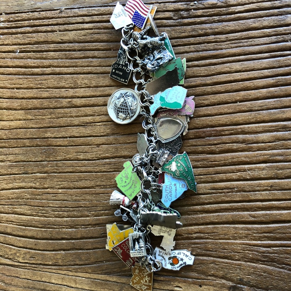 Vintage charm bracelet